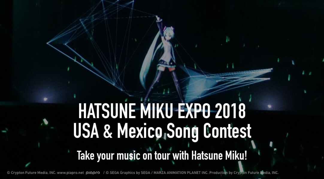 Hatsune Miku Expo 2018 Usa Mexico Song Contest