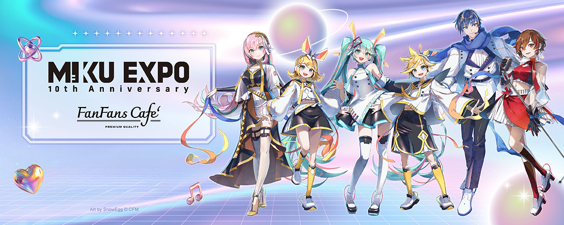 HATSUNE MIKU EXPO 10th Anniversary x FANFANS CAFÉ