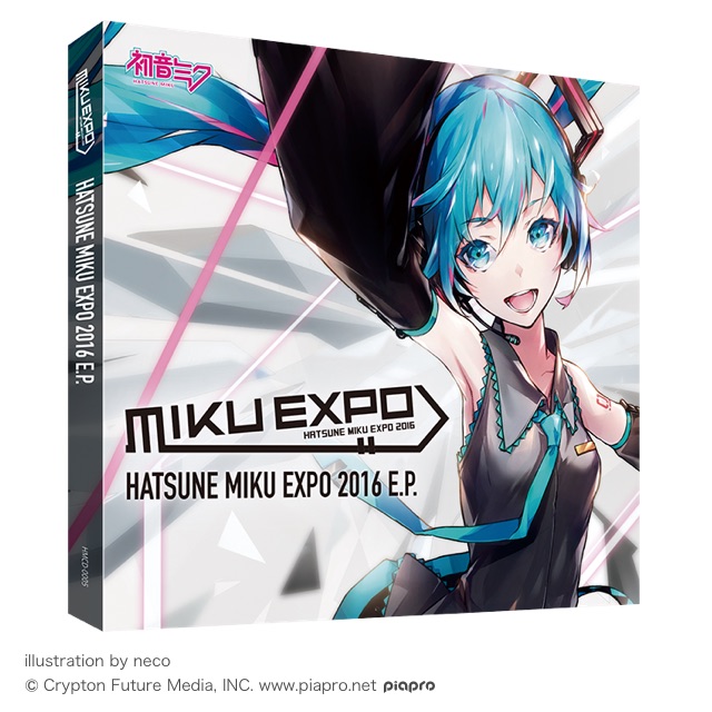 MIKU EXPO 2016 EXHIBITION ミニステッカー necoリターンPARCO