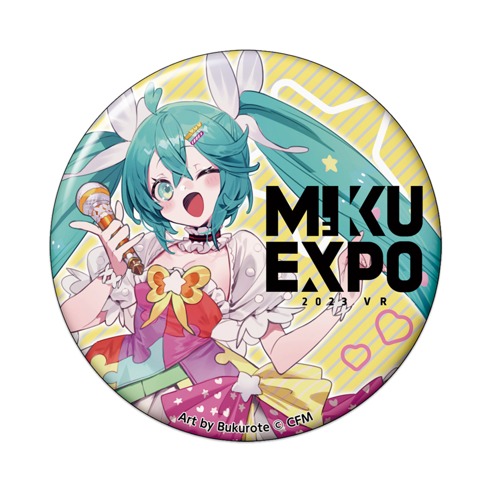 MIKU EXPO 2023 VR 限定　アクリルスタンド　缶バッチセット
